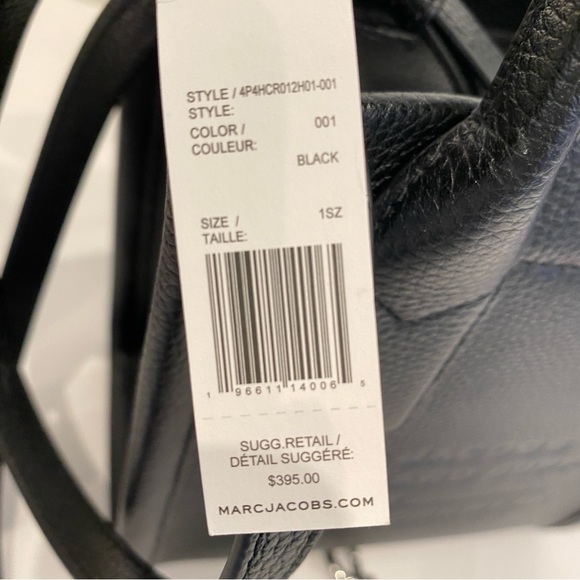 Marc Jacobs 4P4HCR012H01 Small Leather Satchel Bag